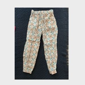 Tea Patterned Kids Pants